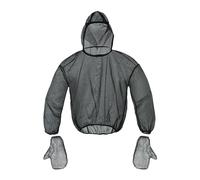BRTNUP Anti-Mosquito Suit, Lightweight Summer Mesh Net Bug Clothing, Mosquito Resistant Clothing, Breathable Mesh Jacket with Hood for Fishing, Hiking, Camping, Farming and Gardening