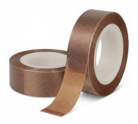 BRTNUP LED Strip Diffuser Tape, 2 Roll 0.59in x 32.8ft LED Light Dimming Masking Cover Soften Lighting Blocking Sticker for Bedroom Kitchen TV Backlight (Brown)