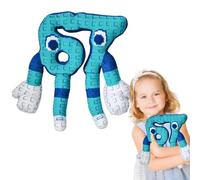 BRTNUP Steal a Brainrot Plush,67 Plushs Brainrot Toys,Strawberry Elephant Cushion Pillow,Stuffed Animals Gifts for Fans Girls Boys (67 Blue and White Plush)