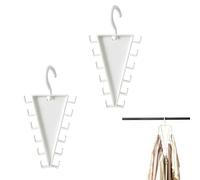 BRTNUP V-Shaped Double-Sided Closet Organizer Hanger, 2Pcs V Shaped Hangers