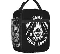 BRTOLIIAO Camp Unus Annus Logo Thermal Insulated Lunch Bag Memento Mori Ethan Markiplier Mark Portable Lunch Container Storage Food Box