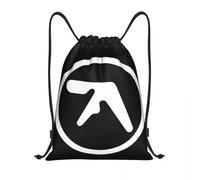 BRTOLIIAO Custom Aphex Twin Drawstring Backpack Sports Gym Bag for Men Women Electronic Music Artist Producer Training Sackpack