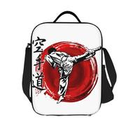 BRTOLIIAO Custom Shotokan Karate Insulated Lunch Bag for Outdoor Picnic Waterproof Cooler Thermal Lunch Box Women Kids