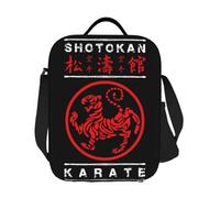 BRTOLIIAO Custom Shotokan Karate Lunch Bag Men Women Cooler Warm Insulated Lunch Box for Adult Office