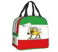 BRTOLIIAO Custom State Flag Of The Imperial Iran Lunch Bag Women Warm Cooler Insulated Lunch Box for Kids School Children