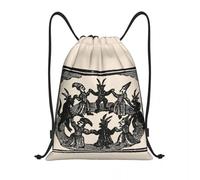 BRTOLIIAO Custom Witches Circle Dance Drawstring Bag for Shopping Yoga Backpacks Women Men Sports Gym Sackpack