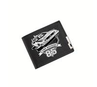 BRTOLIIAO DeLorean Time Machine Eighty Five Men's Wallet Printing Design Simple Modern Stylish Business Father's Boyfriend's Christmas Lov