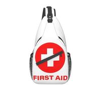 BRTOLIIAO First Aid Emergency Medicine Crossbody Sling Backpack Men Custom Doctor Nurse Chest Shoulder Bag for Cycling Camping Daypack