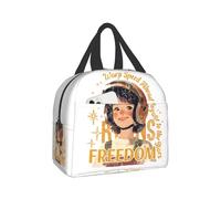 BRTOLIIAO Freedom Drive Lunch Bag Women Men Cooler Thermal Insulated Lunch Boxes for Adult Office Children Laptop Bag Back to School