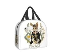 BRTOLIIAO Funny Cat Lunch Bag Women Men Cooler Thermal Insulated Lunch Boxes for Adult Office Children Laptop Bag Back to School