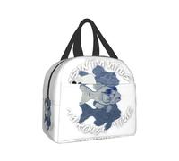 BRTOLIIAO Funny Fish Lunch Bag Women Men Cooler Thermal Insulated Lunch Boxes for Adult Office Children Laptop Bag Back to School