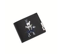 BRTOLIIAO Goats standing each another stack Men's Wallet Printing Design Simple Modern Stylish Business Father's Boyfriend's Christmas Lov