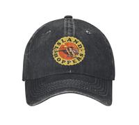 BRTOLIIAO Island Hoppers Magnum-PI Baseball Cap Retro Distressed Denim Washed Helicopter Charter Snapback Cap Outdoor Unstructured Hats