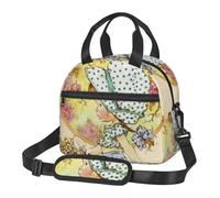 BRTOLIIAO Kawaii Sarah Kay Bento Box Lunch Tote Resuable Picnic Bags Cooler Thermal Bag for Woman Children Work