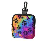 BRTOLIIAO Large capacity coin wallets with claw print patterns, digital printed coin wallets, and storage bags are ideal choices for gifts