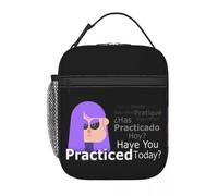 BRTOLIIAO Lily Needs You to Practice (White Text) One Lunchbag
