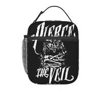 BRTOLIIAO Pierce The Veilsd Rock Band Thermal Insulated Lunch Bag for Work Portable Food Container Bags Thermal Cooler Lunch Boxes