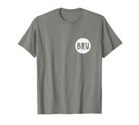 Bru - Smack Bruh Bro Brother - Men Women T-Shirt T-Shirt, Men, Olive Heather, Medium
