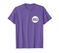 Bru - Smack Bruh Bro Brother - Men Women T-Shirt T-Shirt, Men, Purple Heather, Medium