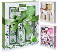 BRUBAKER Cosmetics Bath and Shower Set - Aloe Vera - 5-Piece Gift Set