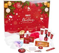 BRUBAKER Cosmetics Beauty Advent Calendar 2024 - XXL Wellness Christmas Calendar for Women and Girls - 24 x Body Care Products & Spa Accessories - Red