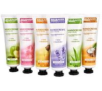 BRUBAKER Cosmetics Hand Cream Gift Set - 6 Pack Moisturizing Hand Cream for Dry, Rough, Chapped Hands - Moisturizing Cream With Urea and Shea Butter - Care Cream for Women and Men