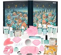 BRUBAKER Cosmetics XXL Beauty Advent Calendar 2025 - Christmas Village in the Snow - Large Wellness Christmas Calendar to Open Up - 24 Cosmetic Surprises - Christmas Calendar for Women