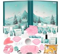 BRUBAKER Cosmetics XXL Beauty Advent Calendar 2025 - Large Christmas Calendar in Book-Style - 24 Exciting Beauty and Spa Surprises - Ultimate Wellness Calendar for Women and Girls - Blue