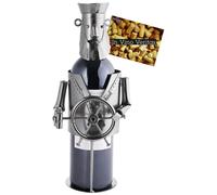 BRUBAKER Metal Wine Bottle Holder Ship's Captain Seafarer Seaman + Gift Card