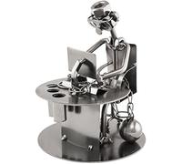 Brubaker Pen Holder Workaholic Metal Sculpture