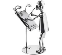 BRUBAKER Screw Man Architect - Handmade Iron Figure Metal Man Building Planner - Metal Figure Gift Idea for Architects and Building Planners