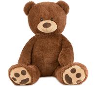 BRUBAKER XXL Teddy Bear 40 Inches (100 Cm) Tall - Brown - Soft Toy Cuddly Toy Stuffed Animal