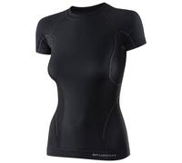 Brubeck Active Wool Women's Short Sleeve Thermal T-Shirt - Black