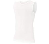 BRUBECK SL10160 Men's Tank Top Sleeveless Breathable Sports Functional Vest Top 41% Merino Wool White