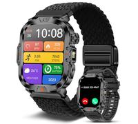 BRUBOSES Smart Watch for Men Military Answer/Make Call 2.01″ Display