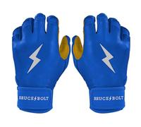 BRUCE BOLT Original Series Short Cuff Batting Gloves - Classic Edition - Solid Royal Blue - XXLarge