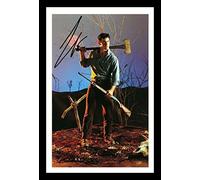 Bruce Campbell - Evil Dead Autograph Signed & Framed Photo Display 1