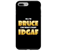 Bruce Costume IDGAF Funny Meme Halloween Costume For Bruces Case for iPhone 7 Plus/8 Plus