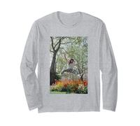 Bruce Dickinson Jumping Iron Maiden Fear Of The Dark Long Sleeve T-Shirt