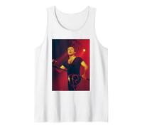 Bruce Dickinson Of Iron Maiden Live In Paris Tank Top