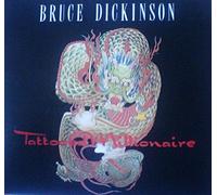 Bruce Dickinson - TATTOOED MILLIONAIRE 7" (45) UK EMI 1990 B/W BALLAD OF MUTT (EM138) PIC SLEEVE