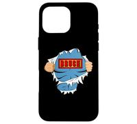 Bruce First Name Superhero For Boys Named Bruce Case for iPhone 16 Pro Max