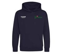 Bruce Grobbelaar Logo Kids Hoodie - Navy / 7-8 years