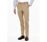 BRUCE Herringbone Trousers Stylish Events XPOSED Beige 38