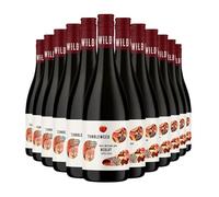 Bruce Jack Tumbleweed Wild Merlot 12 x 75cl | South Africa | 13% ABV | Fruity & Subtly Oaked | Vegan Friendly | Swartland | Smooth Red Wine | Refined Finish