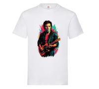 Bruce Kid's Children's T-Shirt Custom Tshirt Tee Kids Shirt Top Cute Merch Funny Boys Girls Unisex White Springsteen The Boss