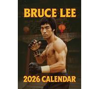 Bruce L Martial Arts Legend 2026 Calendar, A3 Size, Full Colour, Wirobound, 12 Monthly Action Photos