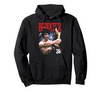 Bruce Lee Be Water Retro Martial Arts Poses Retro Movie Pullover Hoodie