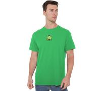 Bruce Lee Double Dragons Unisex T Shirt, Kelly Green, XXXX-Large