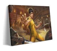 Bruce Lee Double Jointed Staff Poster Wall Art Poster Gift For Friend Bed Room Living Room Decor Modern Aesthetic Poster Decorative Painting Canvas Wall Posters And Art Picture Print Modern Family